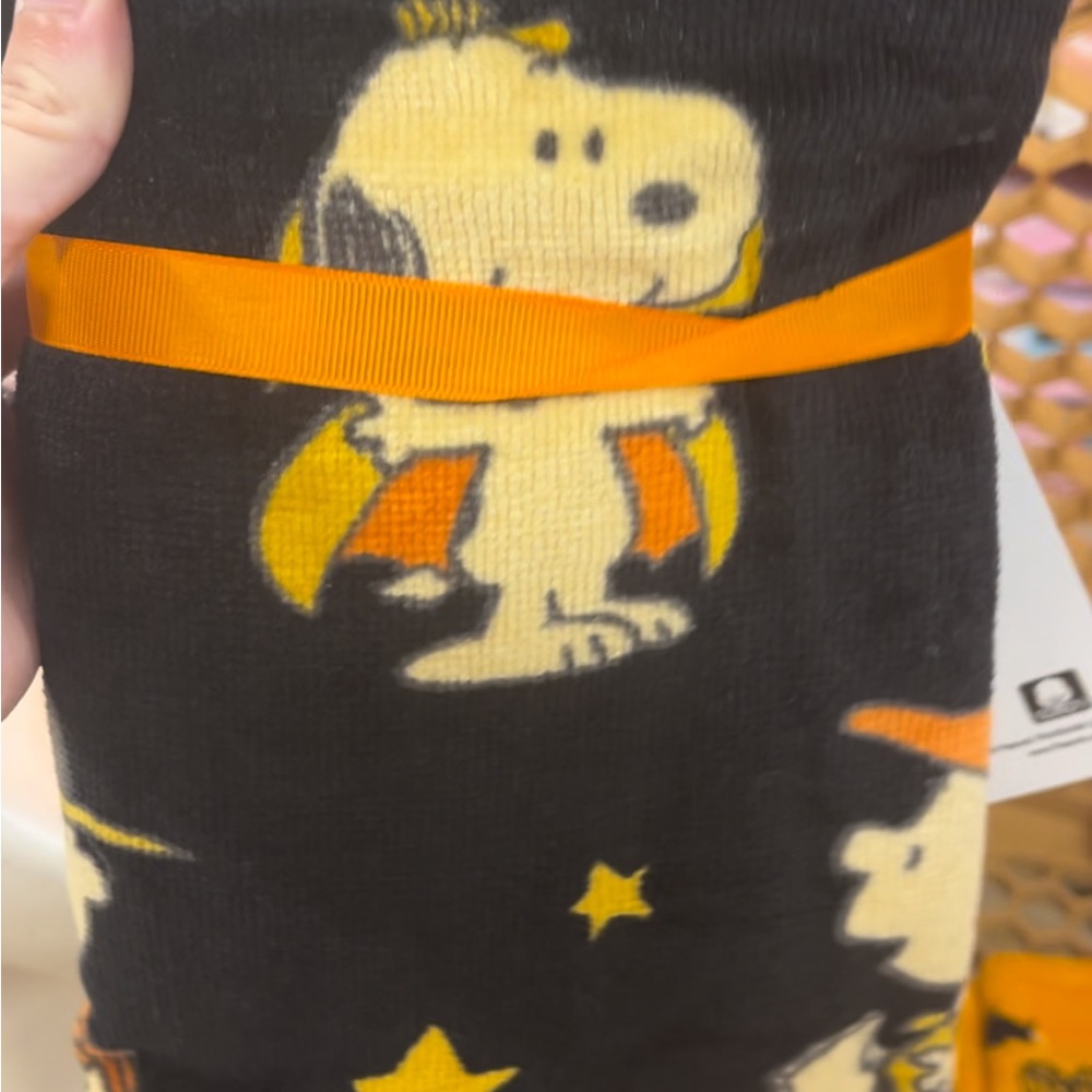 Snoopy peanuts Halloween hand towels